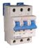 Altech DIN Rail Mount R 3 Pole Thermal Circuit Breaker - 480Y/277V Voltage Rating, 16A Current Rating