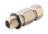 Moflash E1EX Cable Gland, M20 Max. Cable Dia. 20.5mm, Nickel Plated Brass, Brass, 14.5mm Min. Cable Dia., IP66, IP68,