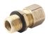 Moflash A2EX Cable Gland, M20 Max. Cable Dia. 15mm, Nickel Plated Brass, Brass, 11mm Min. Cable Dia., IP66, IP68,