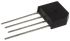 Vishay Bridge Rectifier, 4A, 600V, 4-Pin