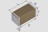 TDK 2.2μF Multilayer Ceramic Capacitor MLCC, 50V dc V, ±10% , SMD