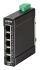 Conmutador Ethernet Red Lion 1005TX, 5 puertos RJ45, Montaje Carril DIN