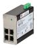 Switch Ethernet non gestito Red Lion 4 porte RJ45, montaggio Guida DIN
