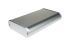 Contenitore portatile, 114 x 70 x 20mm, Alluminio, Takachi Electric Industrial