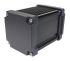 Caja para disipador de calor Takachi Electric Industrial de Aluminio Negro, 125 x 86.3 x 86.3mm, IP67