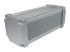 Caja para disipador de calor Takachi Electric Industrial de Aluminio Plateado, 220 x 86.3 x 86.3mm, IP67