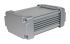 Caja para disipador de calor Takachi Electric Industrial de Aluminio Plateado, 115 x 80.8 x 45.8mm, IP67