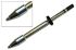 Hakko 2 x 2.6 mm Straight Conical Soldering Iron Tip for use with FX-8002