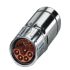 Phoenix Contact Circular Connector, 4 + 4 + 4 + E Contacts, Cable Mount, M23 Connector, Socket, Male, IP67, SH Series