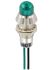 Indicador LED Sloan, Verde, lente prominente, Ø montaje 8.2mm, 5 → 28V dc, 20mA, 32500mcd, IP68