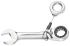 Facom Combination Ratchet Spanner, 8mm, Metric, Height Safe, Double Ended, 90 mm Overall