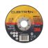 3M 3M™ Cubitron™ II Cut-off Wheel Cubitron™ II Aluminium Oxide Grinding Wheel, 115mm Diameter, P60 Grit, Fine