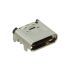 Conector USB JAE DX07S024JJ2R1300, Hembra, , 1 puerto puertos, Ángulo de 90° , Montaje Superficial, Versión 3.1, 20,0