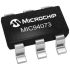 Microchip MIC94073YC6-TR Teljesítménykapcsoló IC, Magas oldali meghajtókapcsoló, 6-pin, SC-70