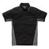 Dickies Black/Grey Cotton Polo Shirt, UK- L, EUR- L