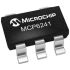 MCP6241T-E/OT Op erősítő 550kHz, 3 V, 5 V, 5-tüskés SOT-23 Teljes feszültségtartományú be-/kimenet
