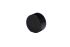 EOZ Black Push Button Cap for Use with 10 mm Push Button, 9 (Dia.) x 5mm