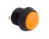 EOZ Druckschalter Orange beleuchtet Tastend Tafelmontage, EIN-AUS Schalter, 1-polig 5V / 65 mA