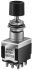 KNITTER-SWITCH 3P CO Latching Miniature Push Button Switch, Bushing, 125/250V ac