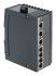Harting DIN Rail Mount Unmanaged Ethernet Switch, 7 RJ45 port, 24V dc, 10/100/1000Mbit/s Transmission Speed