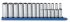 GearWrench dugókulcs készlet 14 darabos, 3/8", hajtókar: Négyzet alakú