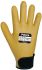 BM Polyco Imola Yellow Nylon Heat Resistant Work Gloves, Size 9, Large, Nitrile Coating