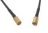 Telegartner Male SMB to Male SMB Coaxial Cable, RG174, 50 Ω, 300mm