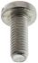 RS PRO Slot Pan A2 304 Stainless Steel Machine Screws DIN 85, M4x8mm