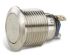 Otto Single Pole Double Throw (SPDT) Momentary Push Button Switch, IP64, IP68S, IP69K, Flush Mount, 28 V dc, 115 V ac