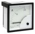 HOBUT D72SD Analogue Panel Ammeter 0/100A For 100/5A CT AC, 72mm x 72mm Moving Iron