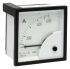 HOBUT D72SD Analogue Panel Ammeter 0/600A For 600/5A CT AC, 72mm x 72mm Moving Iron