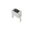 Black Button Tactile Switch, SPST 50 mA 0.8mm Snap-In