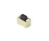 Black Button Tactile Switch, Single Pole Single Throw (SPST) 50 mA 1.5mm Surface Mount