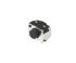 White Button Tactile Switch, SPST 50 mA 0.84mm Surface Mount