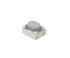 Black Button Tactile Switch, SPST-NO 50 mA 0.7mm
