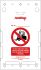 Brady Safety Forklift Tag, English Language, 10 per Pack