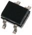 HY Electronic Corp Brückengleichrichter, 1-phasig 1A 600V SMD 1.1V ABS 4-Pin 500μA Siliziumverbindung