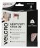 Velcro Heavy Duty Doppelseitig - Haken und Schlaufen Klettband, 50mm x 2.5m, Weiß