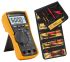Fluke 115 Handheld Digital Multimeter, True RMS, 10A ac Max, 10A dc Max, 600V ac Max - UKAS Calibration