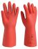 Sibille Orange Electrical Protection Electrical Insulating Gloves, Size 9, Large