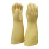 Sibille Beige Electrical Protection Electrical Insulating Gloves, Size 10, Large, Latex Lining
