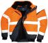 RS PRO HI-VIS 短夹克, 防水, 橙色, 聚酯外层是 男款, PET内衬