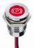 APEM Red Car Indicator Lamp, 12V dc, 14mm Mounting Hole Size, Lead Wires Termination, IP67
