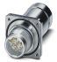 Phoenix Contact Circular Connector, 5 + PE Contacts, Panel Mount, M23 Connector, Plug, Male, IP67, SF Series