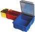 Licefa Blue ABS Compartment Box, 21mm x 56mm x 42mm