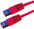 Roline Red Cat5e Cable S/FTP, 10m Male RJ45/Male RJ45 Terminated