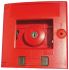 Legrand PC Rot Brandmelder, Kunststofffenster zum Abreißen, Notfallbox "Glas zerschlagen", T 71 mm, B 125mm