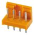 JAE IL-G Series Straight Through Hole PCB Header, 4 Contact(s), 2.5mm Pitch, 1 Row(s), Shrouded