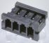 Hirose DF3 Steckverbindergehäuse Buchse 2mm, 12-polig / 1-reihig Gerade, Kabelmontage für Steckverbinder Serie DF3