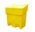 RS PRO 200L Yellow Flip Polyethylene Grit Bin